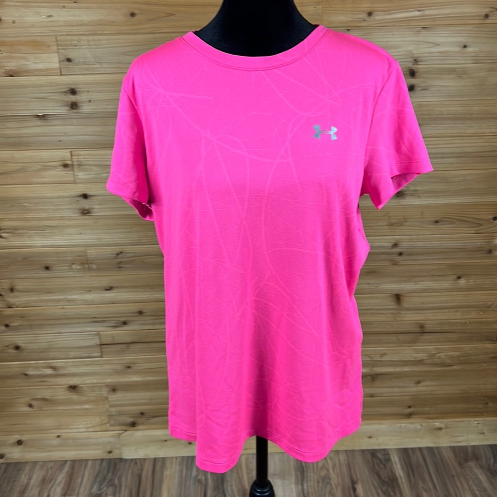 Under Armour Women's Pink T-Shirt
